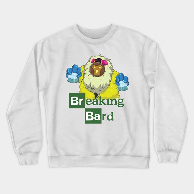 Breaking Bard Crewneck Sweatshirt by DeePeeArts